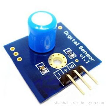 Digital High Sensitivity Vibration Sensor Blue Arduino Compatible